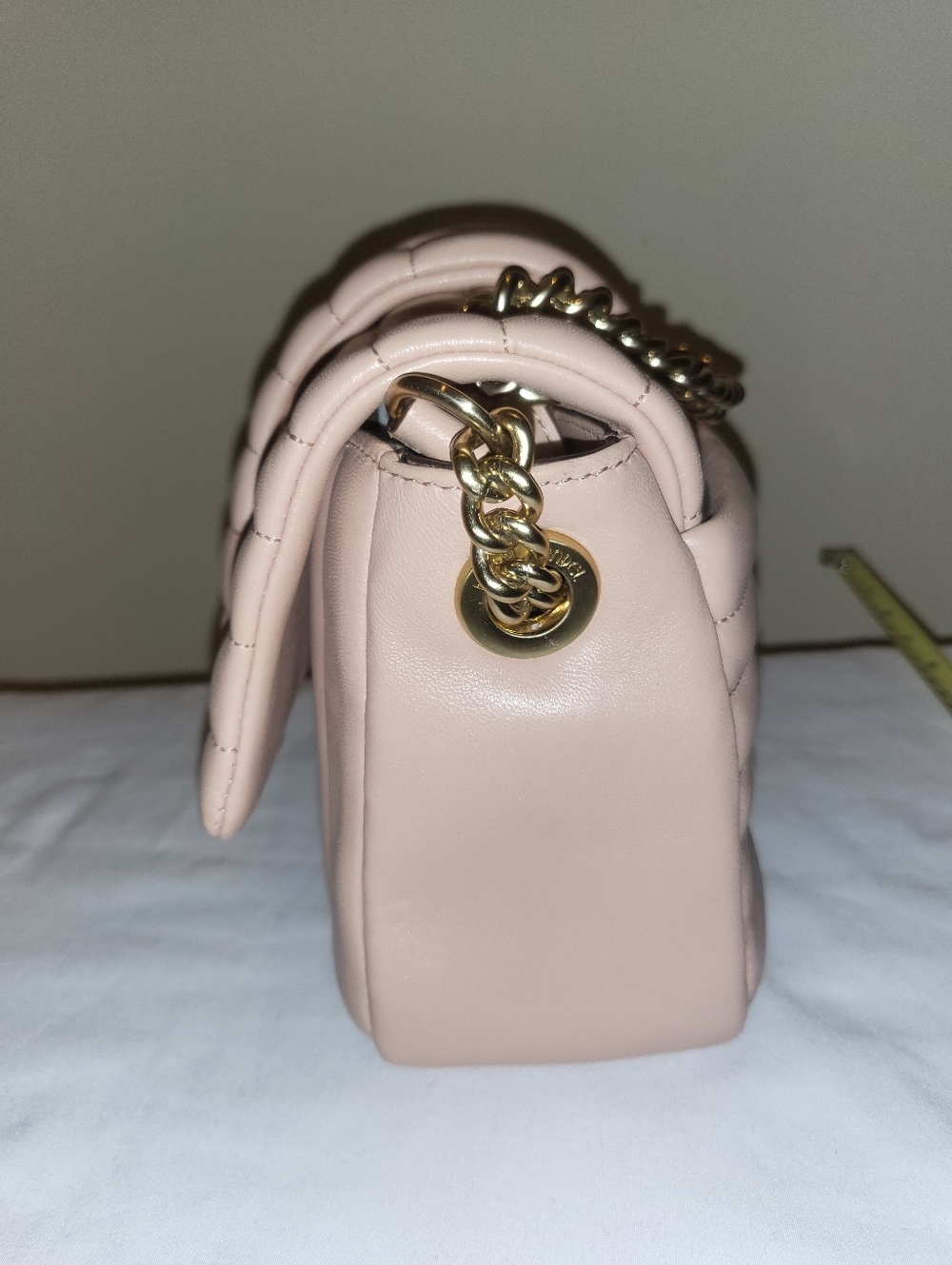 henri bendel Quilted Shoulder Bag in Blush Pink - Picture 5 of 16